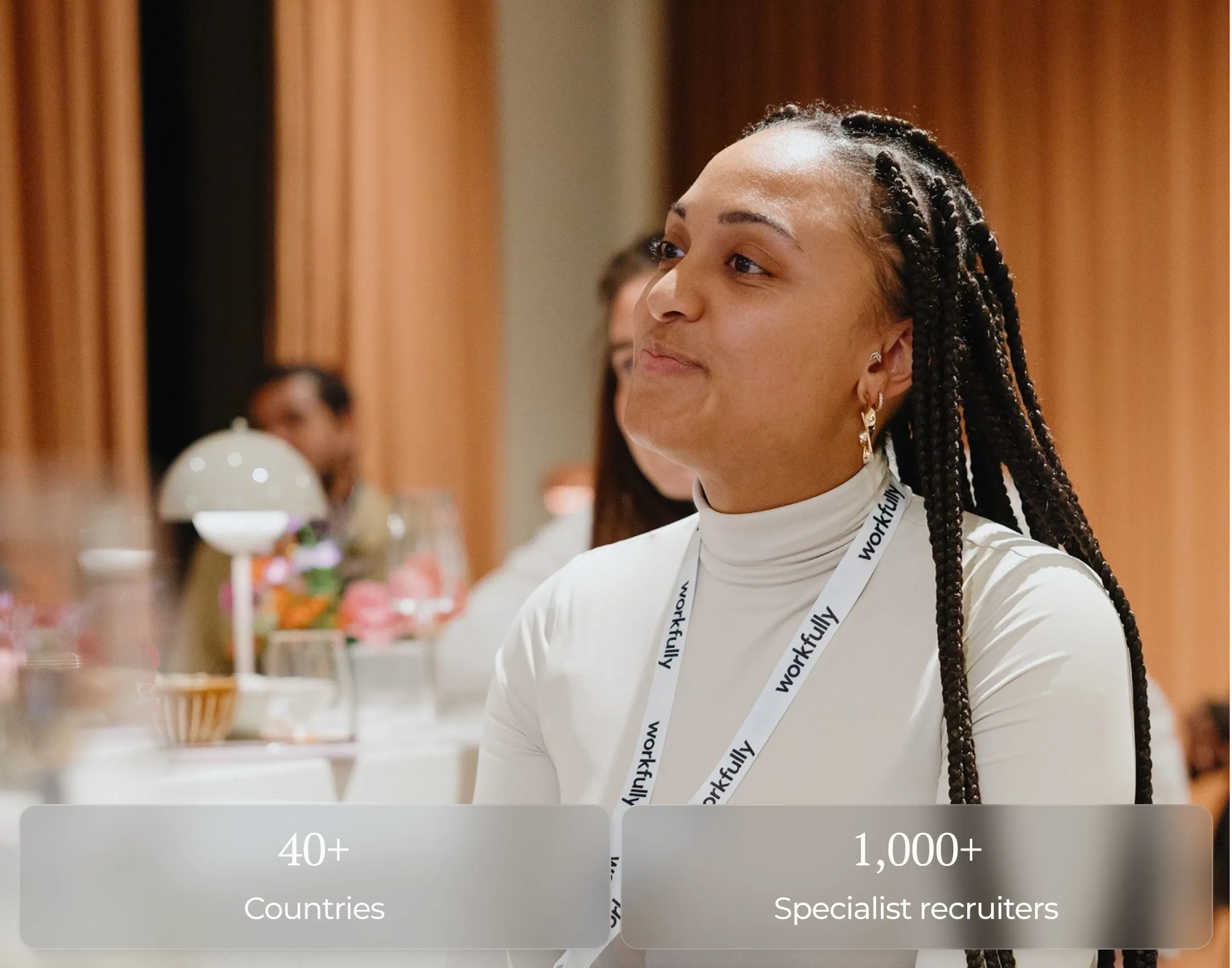 Team collaborating in a modern workspace